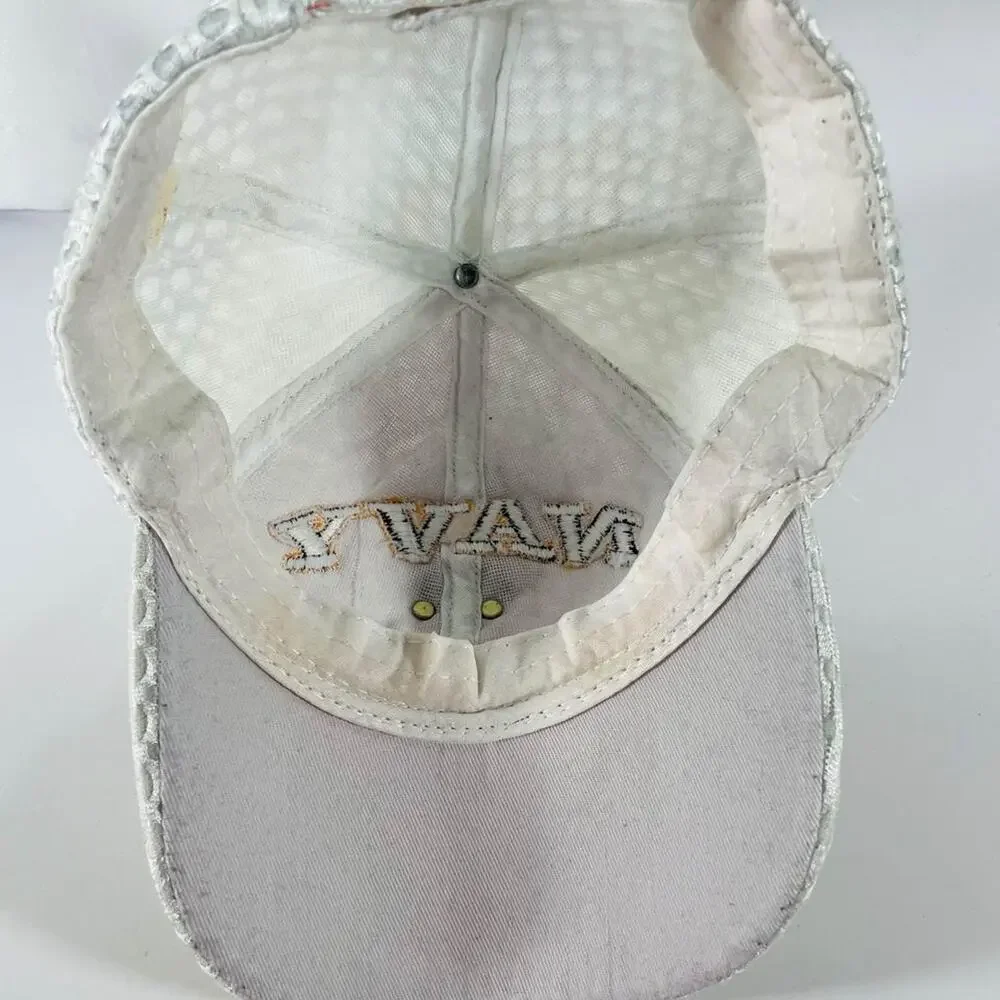 U.S. Navy Hat with Metal Emblem